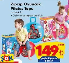 ZIPZIP OYUNCAK PİLATES TOPU